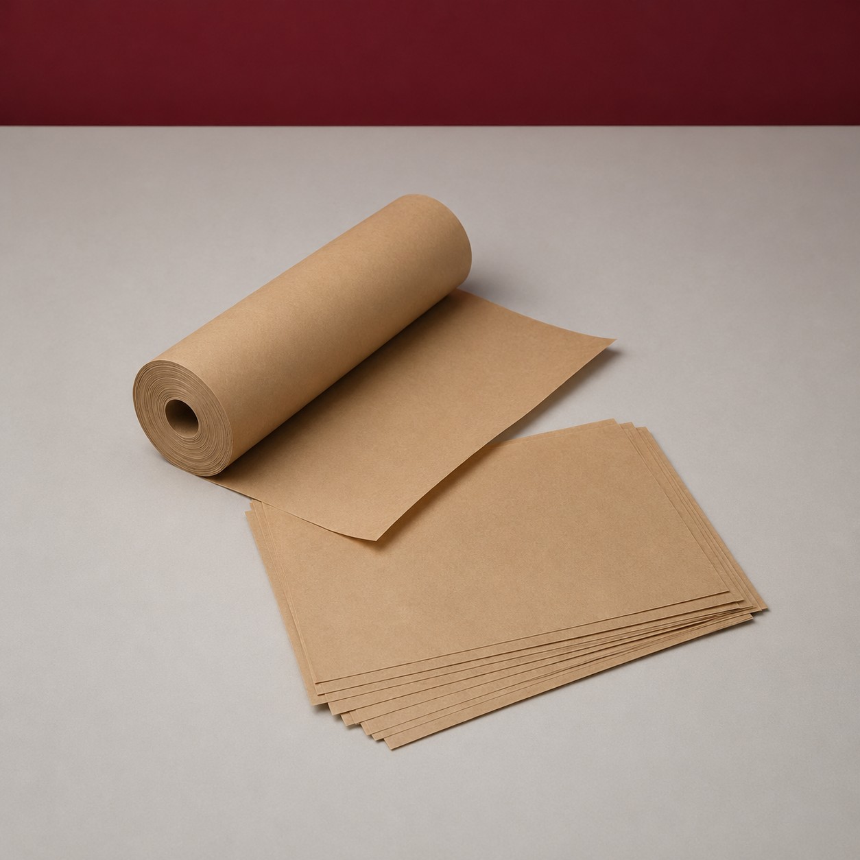 Braunes Einschlag- und Zwischenlagepapier